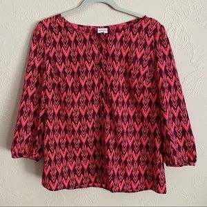 Merona Women’s Long Sleeved Blouse size Medium